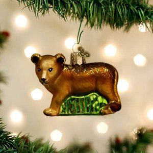 Lion Cub Christmas Ornament with Keepsake Box | Old World Christmas | NWT